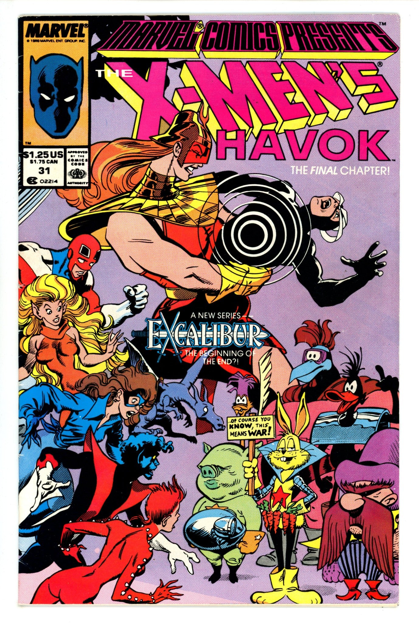 Marvel Comics Presents Vol 1 31 Newsstand (1989)