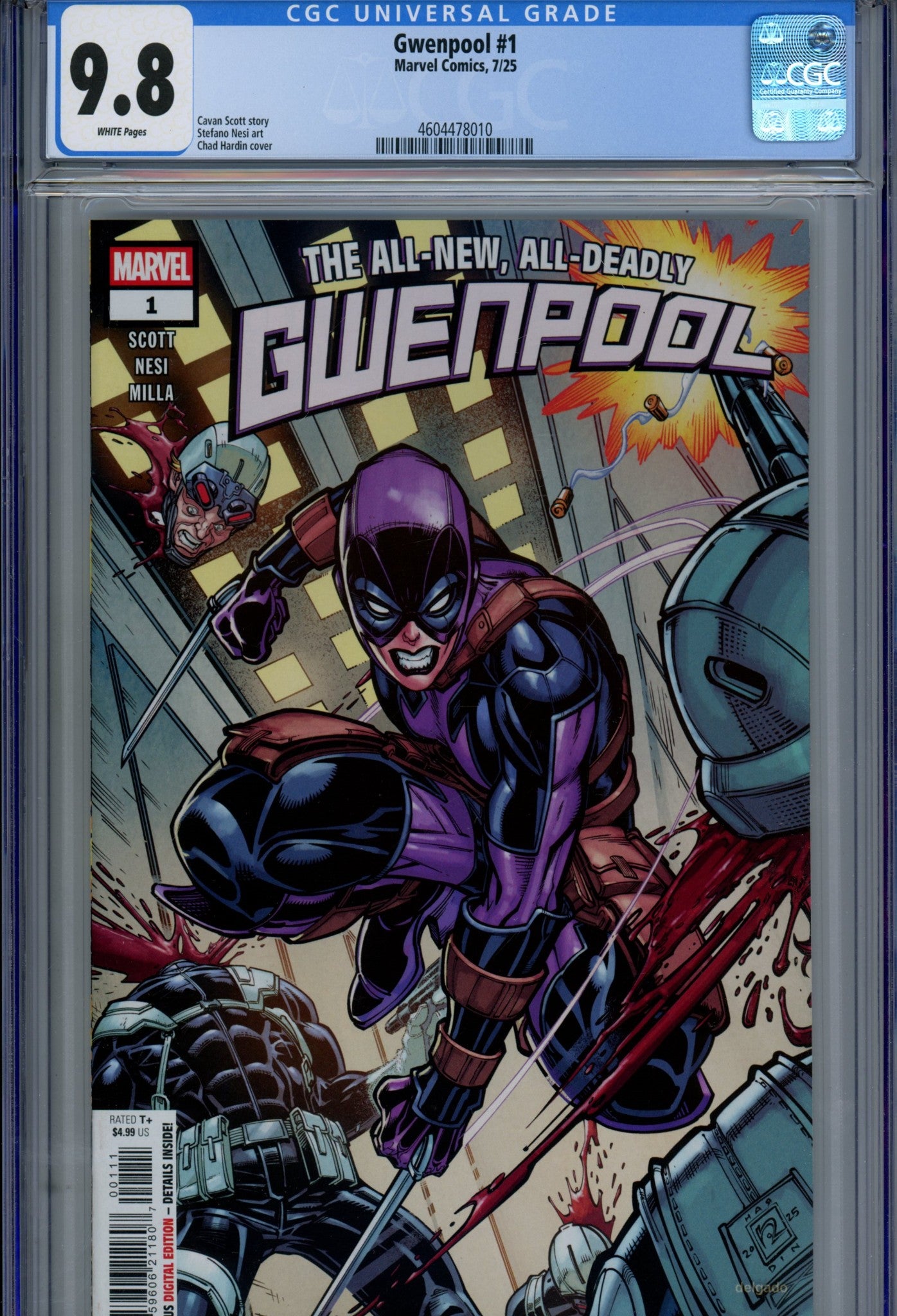 Gwenpool 1 CGC 9.8 (NM/M) (2025) 