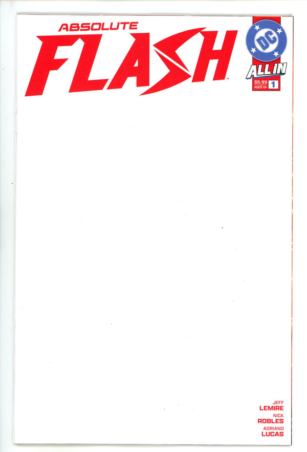 Absolute Flash 1 Blank Variant (2025)