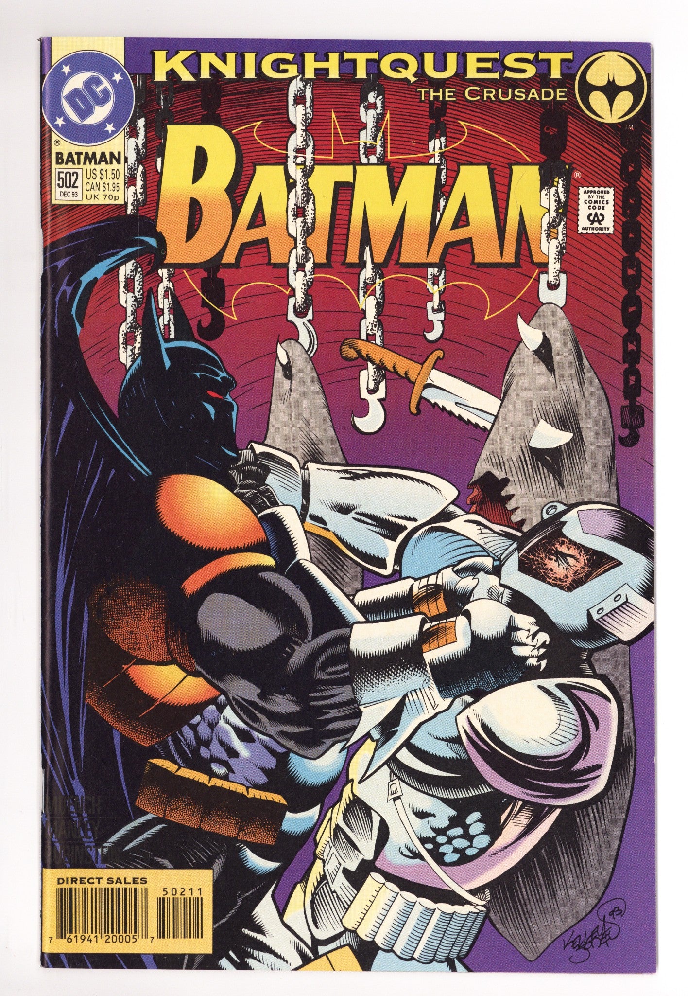 Batman Vol 1 502 High Grade (1993) 
