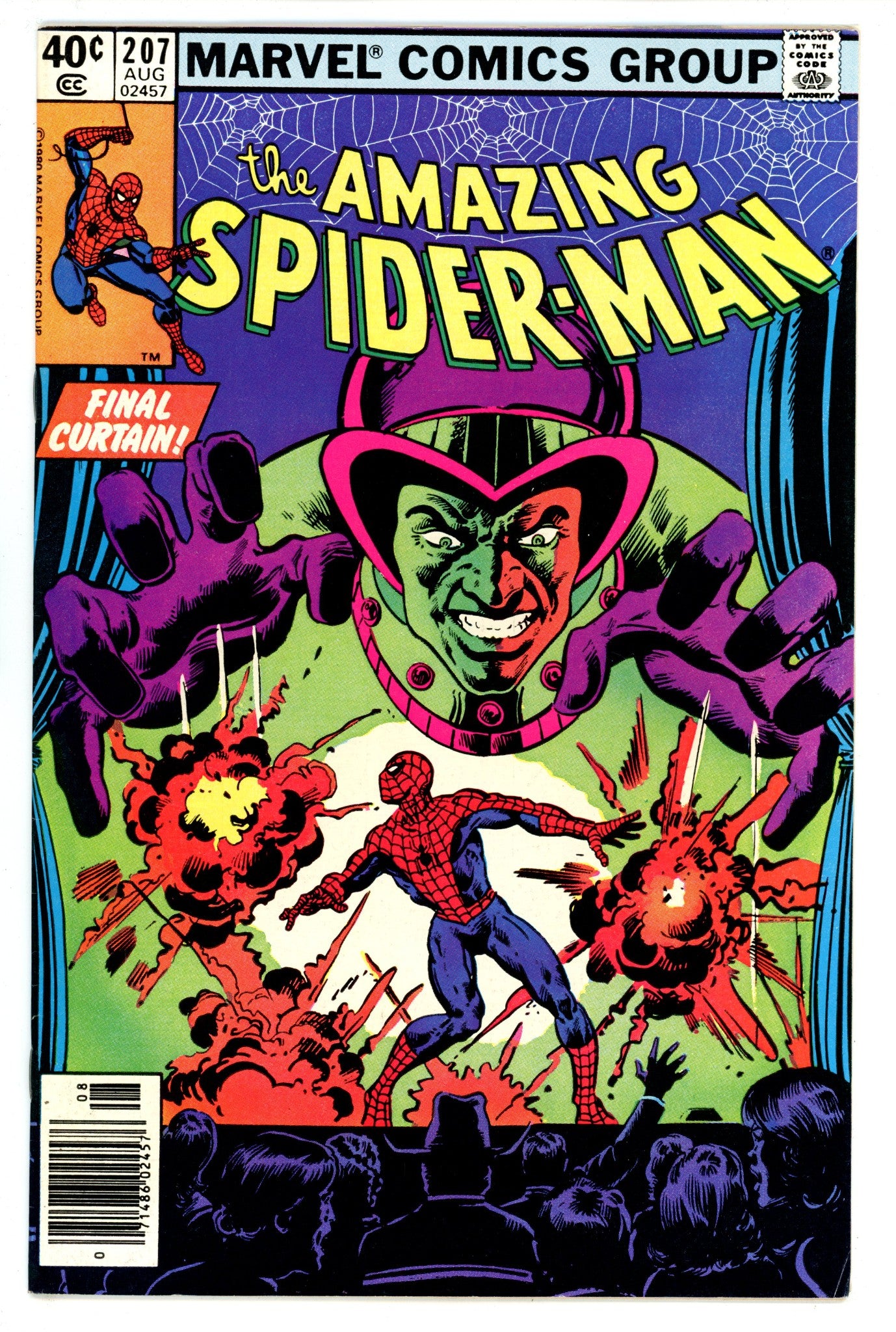 The Amazing Spider-Man Vol 1 207 FN/VF (7.0) (1980) Newsstand 
