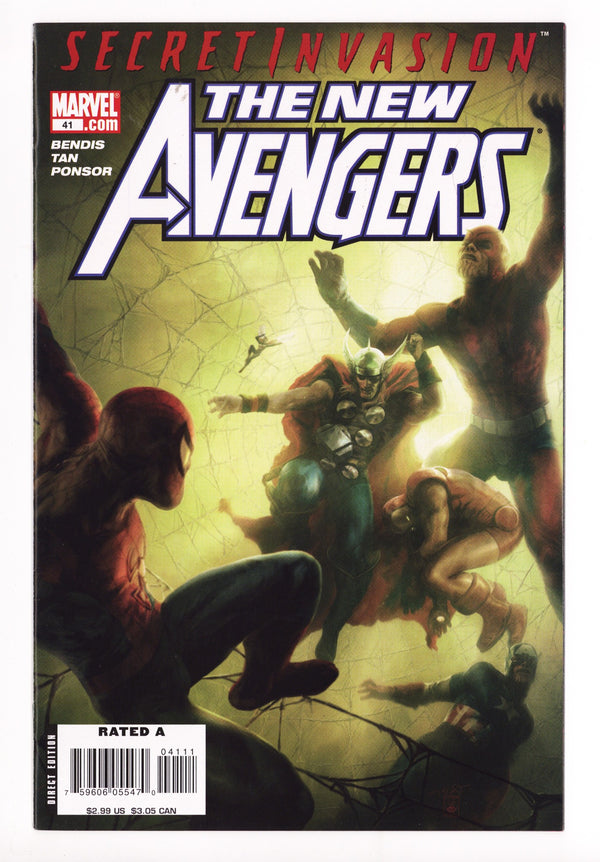 New Avengers Vol 1 41 High Grade (2008)