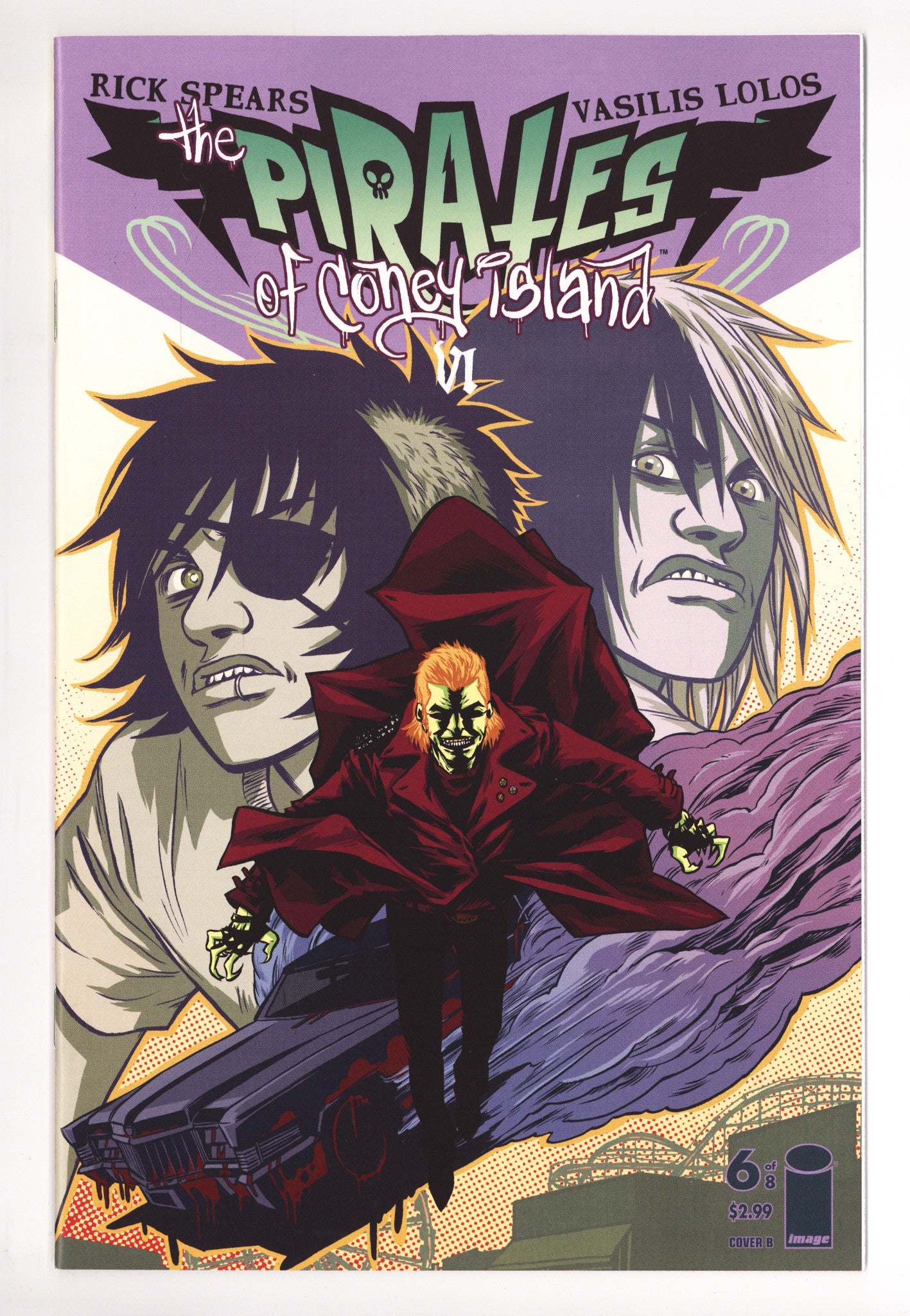 The Pirates of Coney Island 6 High Grade (2007) Cloonan Variant 