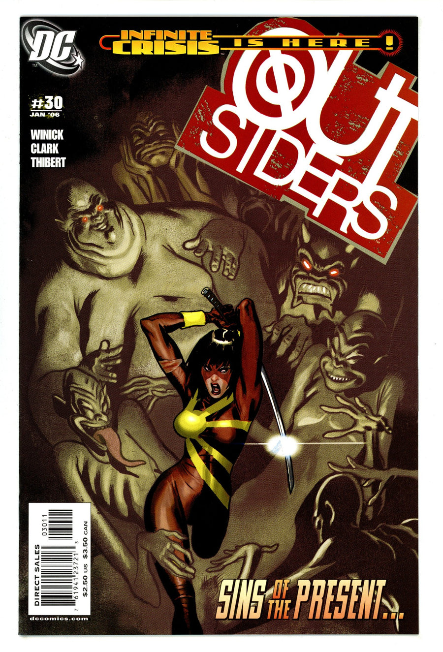 Outsiders Vol 3 30  High Grade   (2006)        