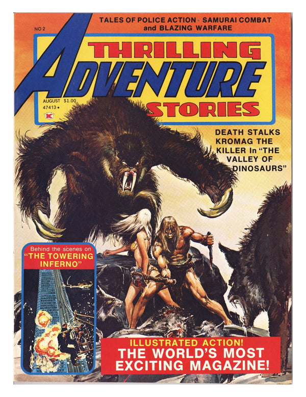 Thrilling Adventure Stories 2 VF/NM (9.0) (1975)