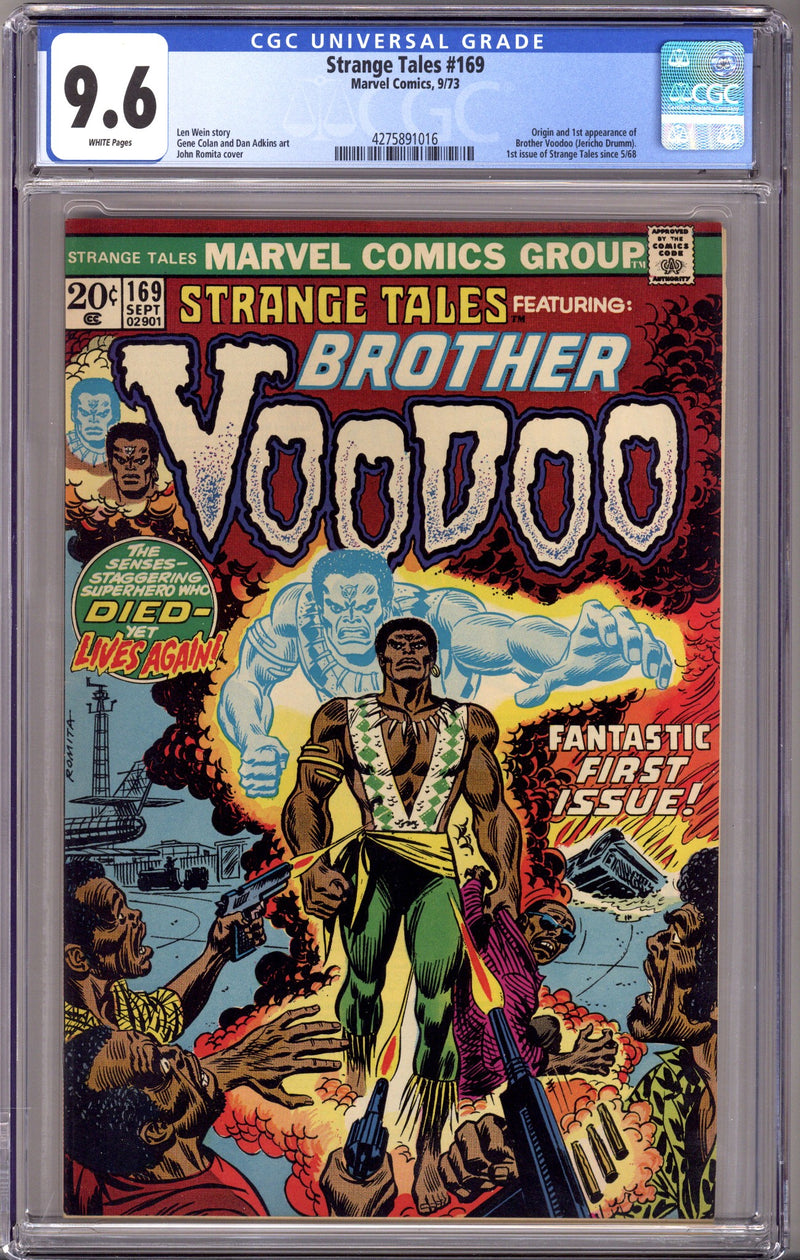 Strange Tales Vol 1 169 CGC 9.6 (NM+) (1973) 