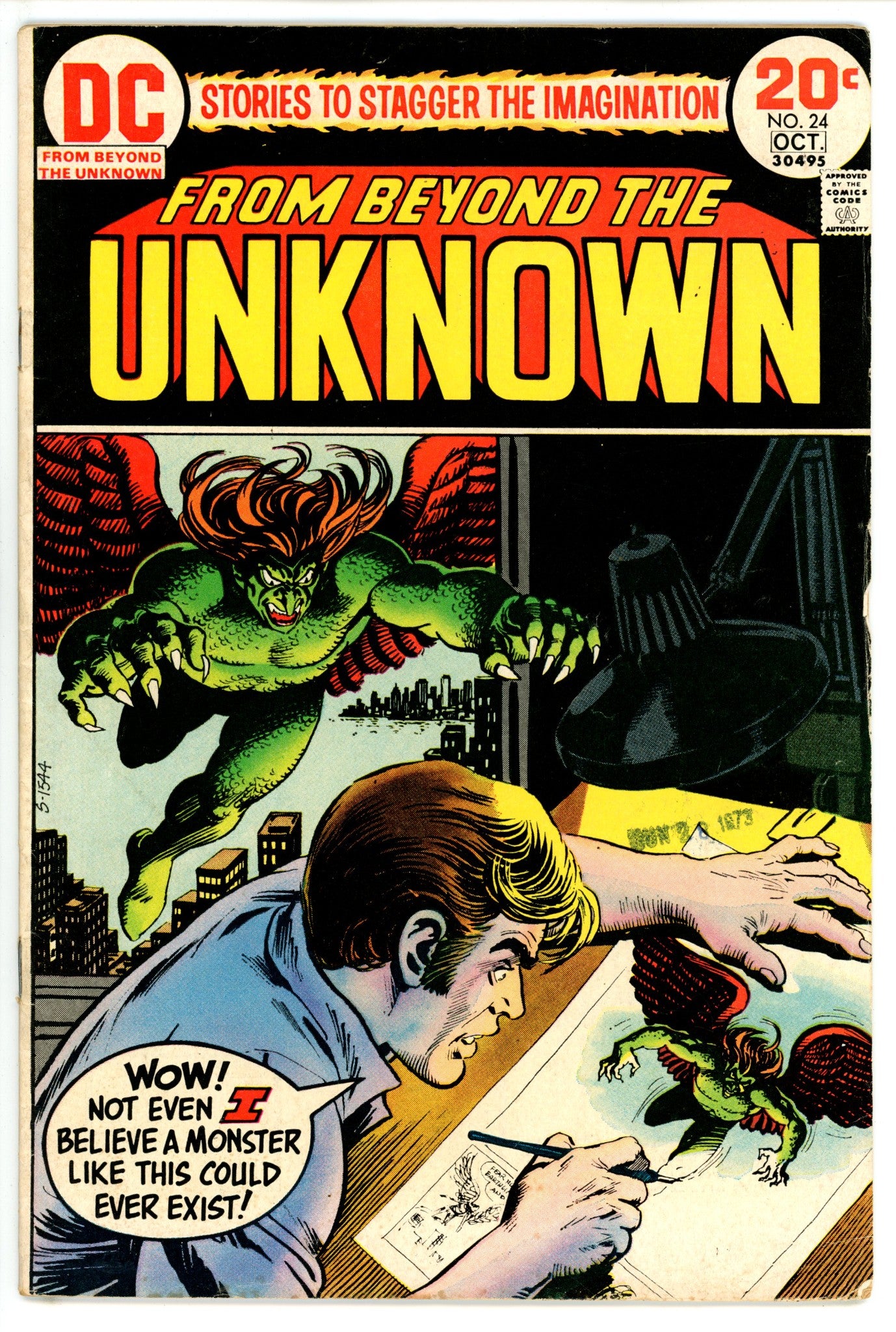 From Beyond the Unknown 24 VG+ (1973)