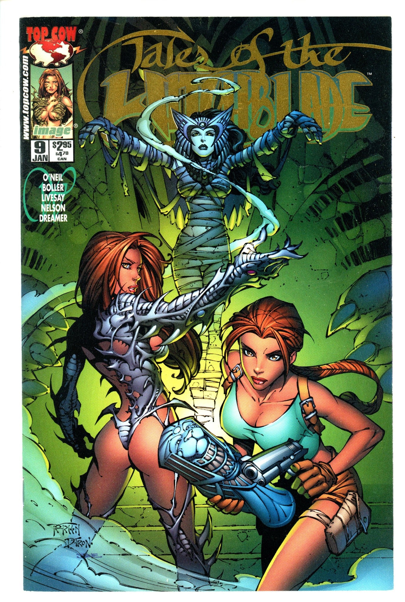 Tales of the Witchblade 9 Gold Foil Variant VF (2001)