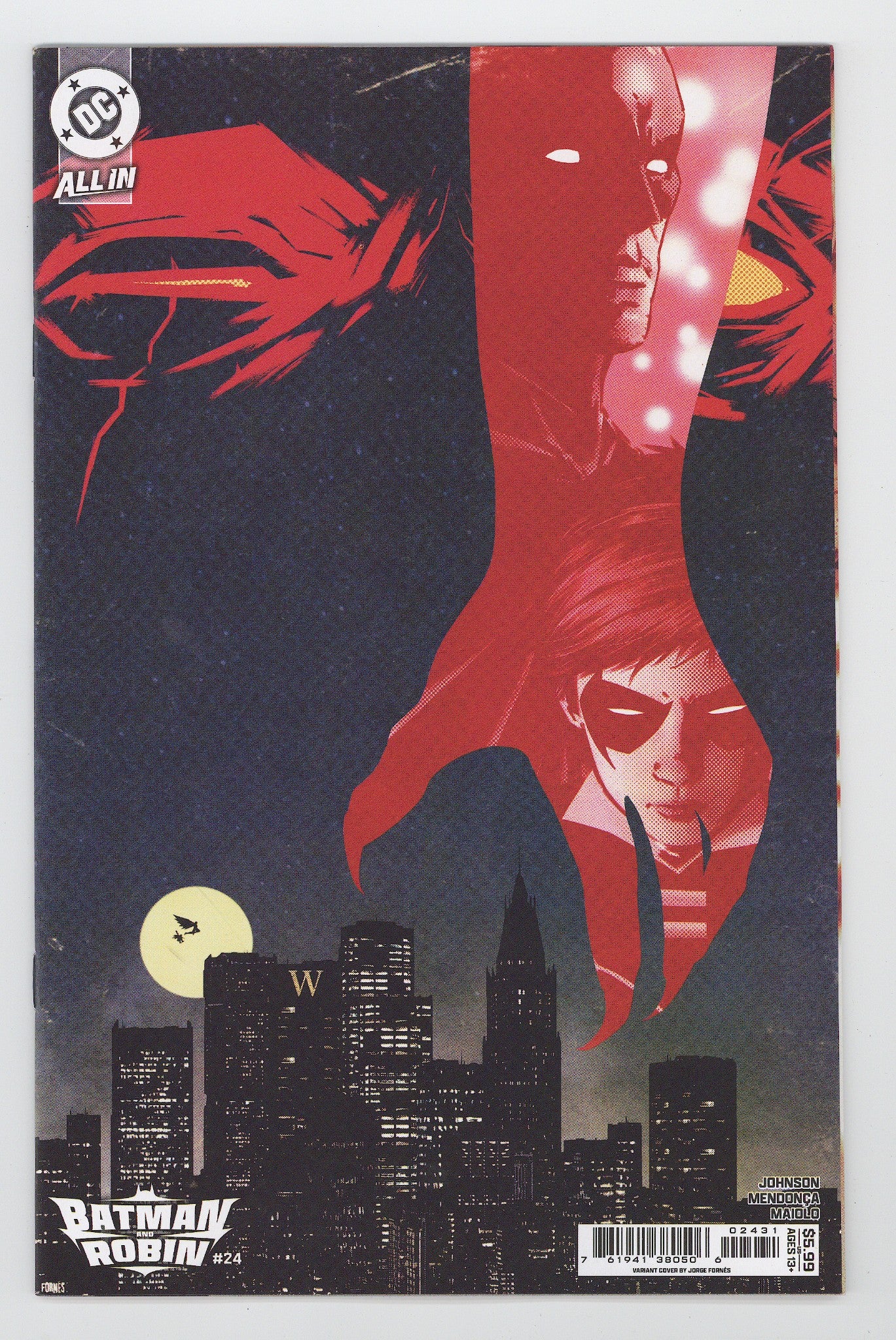 Batman And Robin Vol 3 24 Fornés Variant (2025)