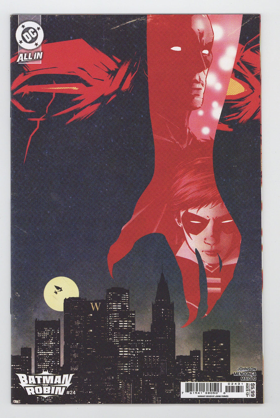 Batman And Robin Vol 3 24 Fornés Variant (2025)