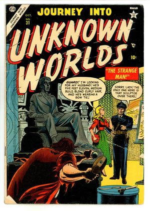 Journey into Unknown Worlds 31 VG (4.0) (1954) 