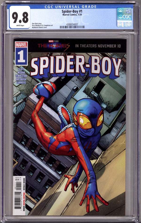 Spider-Boy 1 CGC 9.8 (NM/M) (2024)
