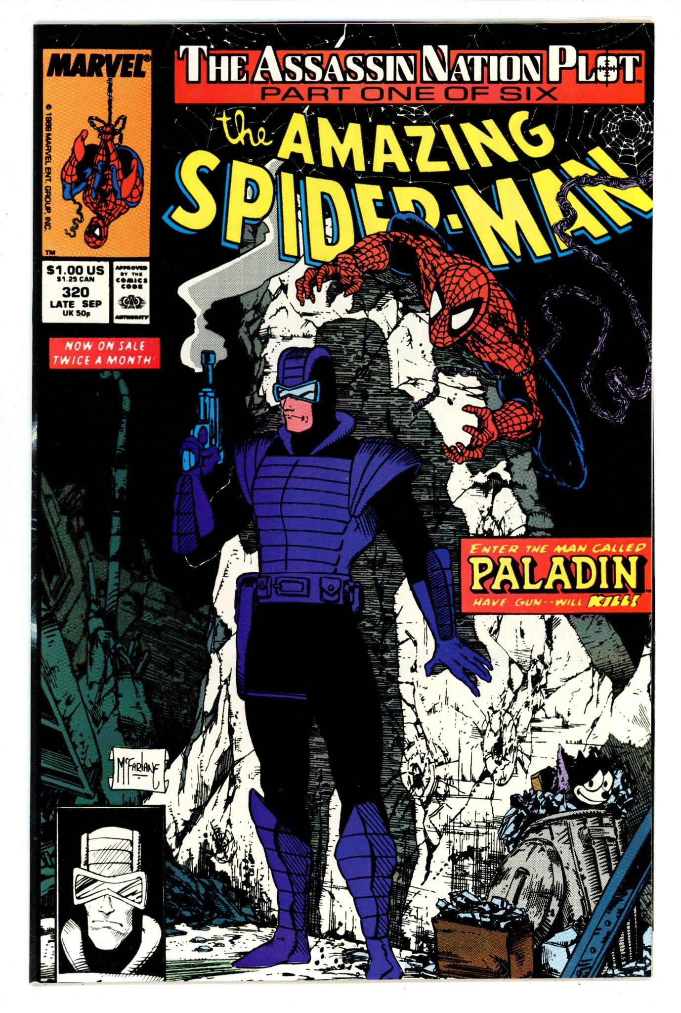 The Amazing Spider-Man Vol 1 320 VF (8.0) (1989) 