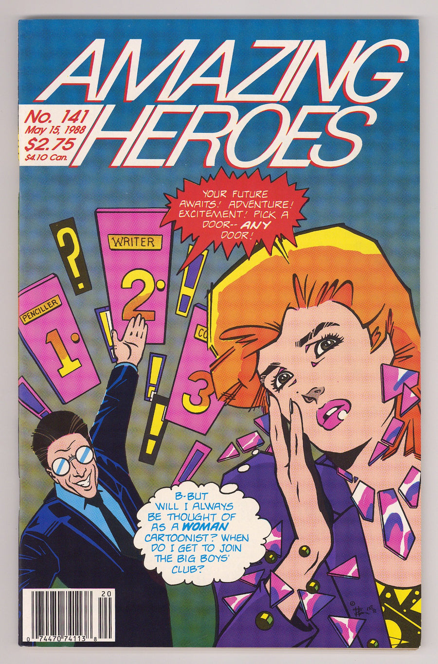Amazing Heroes 141 Mid Grade (1988) 