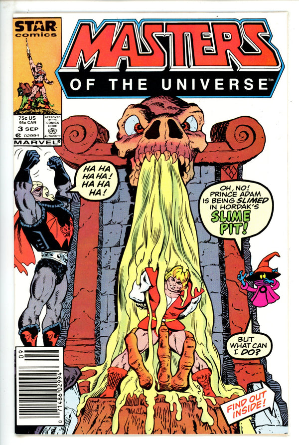 Masters of the Universe 3 VF- (7.5) (1986) Newsstand