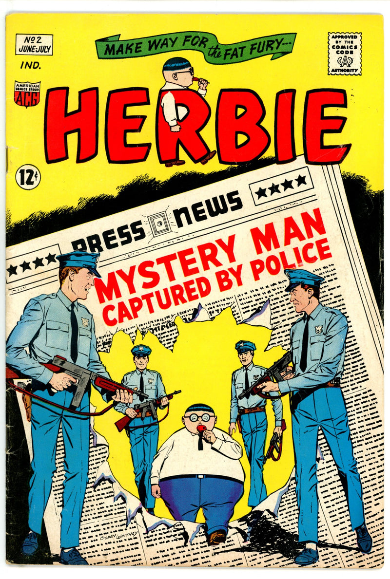 Herbie 2 VG+ (4.5) (1964) 