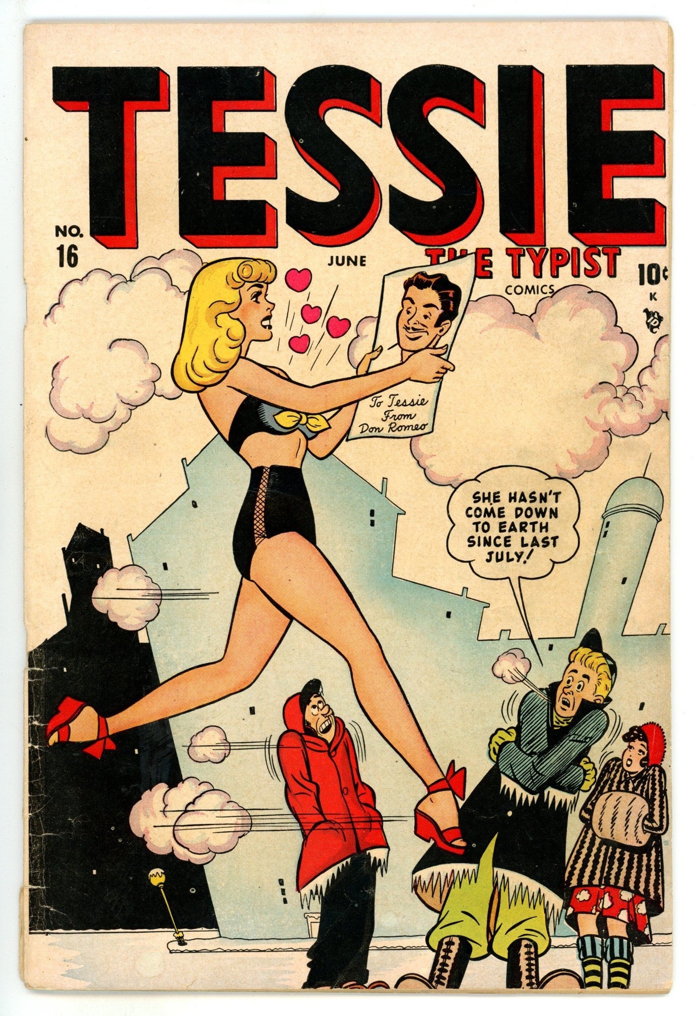 Tessie the Typist Comics 16 GD/VG (3.0) (1948) 
