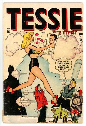 Tessie the Typist Comics 16 GD/VG (3.0) (1948) 