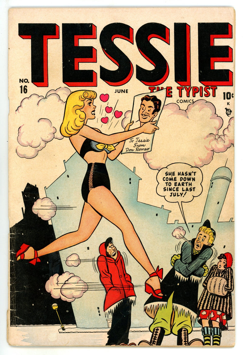 Tessie the Typist Comics 16 GD/VG (3.0) (1948) 