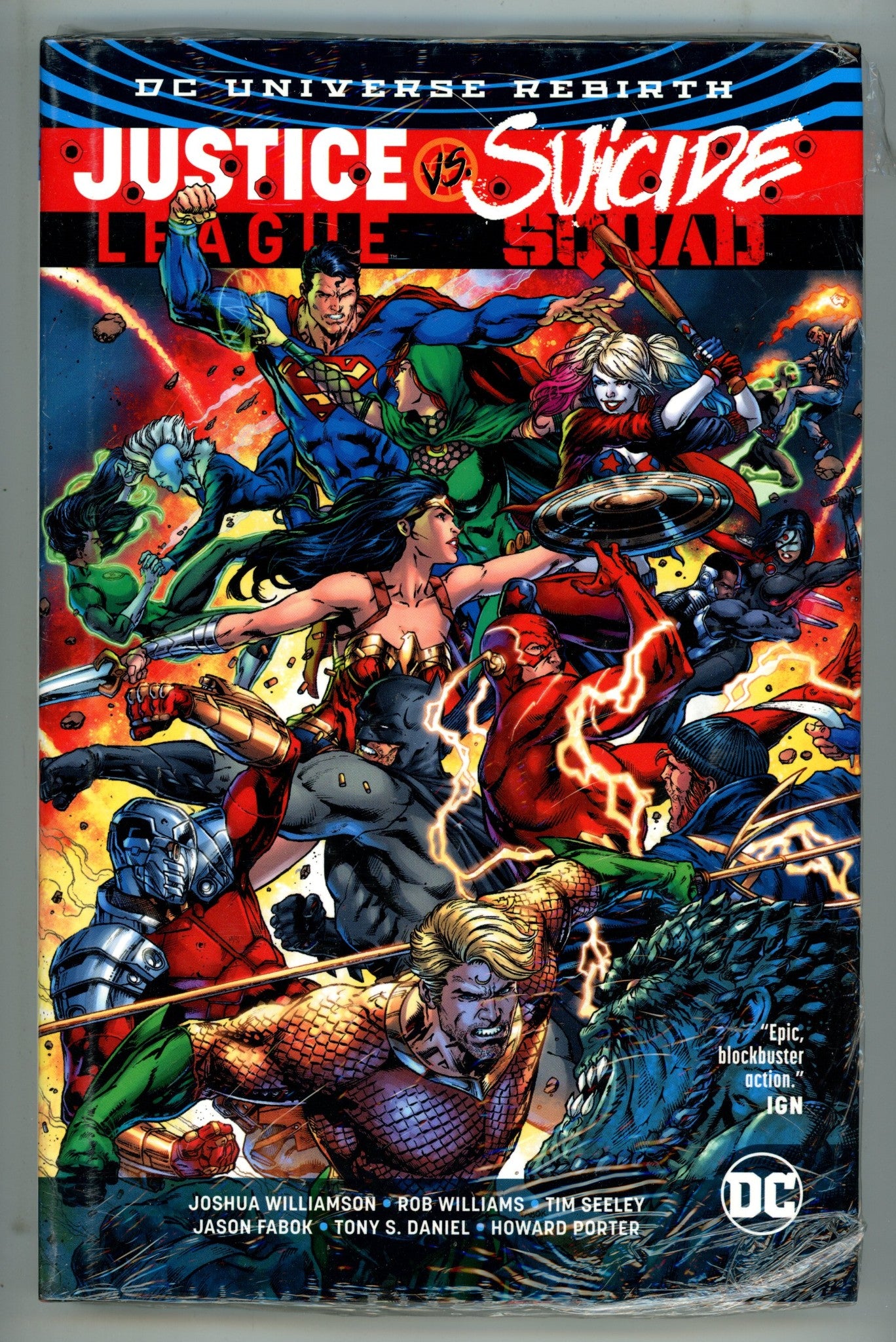 Justice League vs. Suicide Squad HC New, Sealed (2017) 