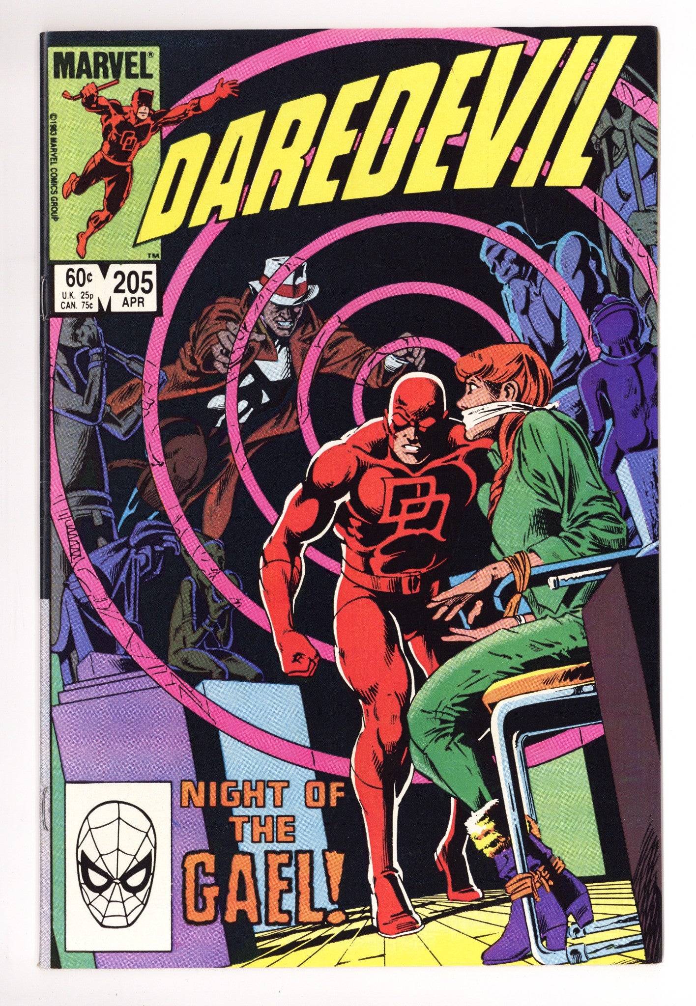 Daredevil Vol 1 205 Mid Grade (1984) 