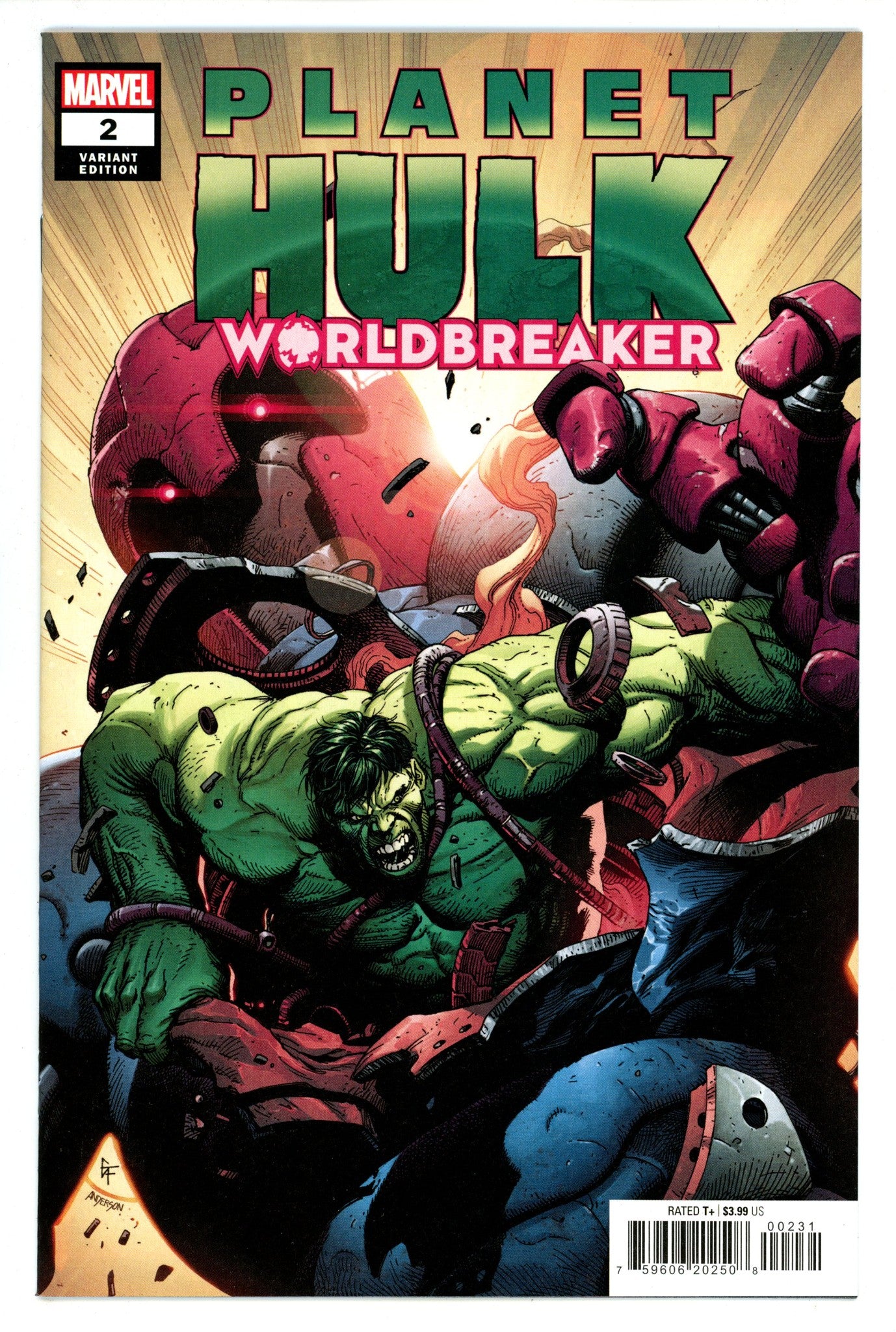 Planet Hulk: Worldbreaker 2 High Grade (2023) Frank Variant 