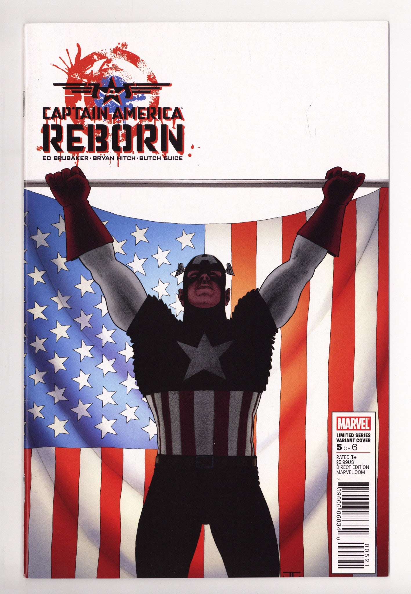 Captain America: Reborn Vol 1 5 High Grade (2010) Cassaday Variant 