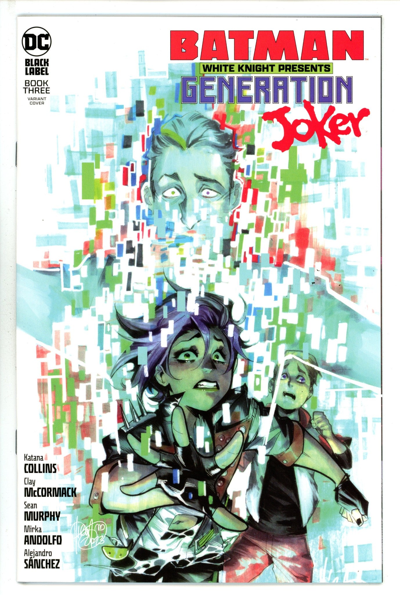 Batman White Knight Presents Generation Joker 3 Andolfo Variant (2023)
