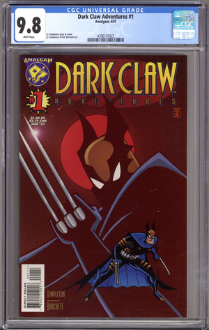 Dark Claw Adventures 1 CGC 9.8 (NM/M) (1997)