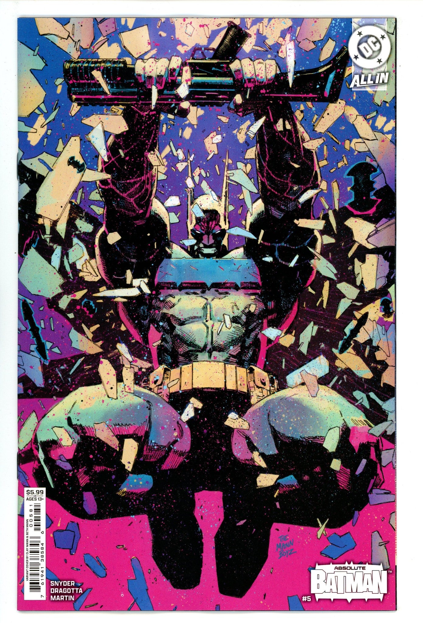 Absolute Batman 5 Mann Variant (2025)