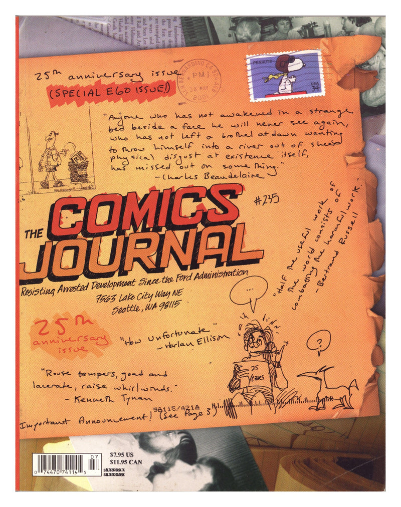 The Comics Journal 235 Mid Grade (2001) 