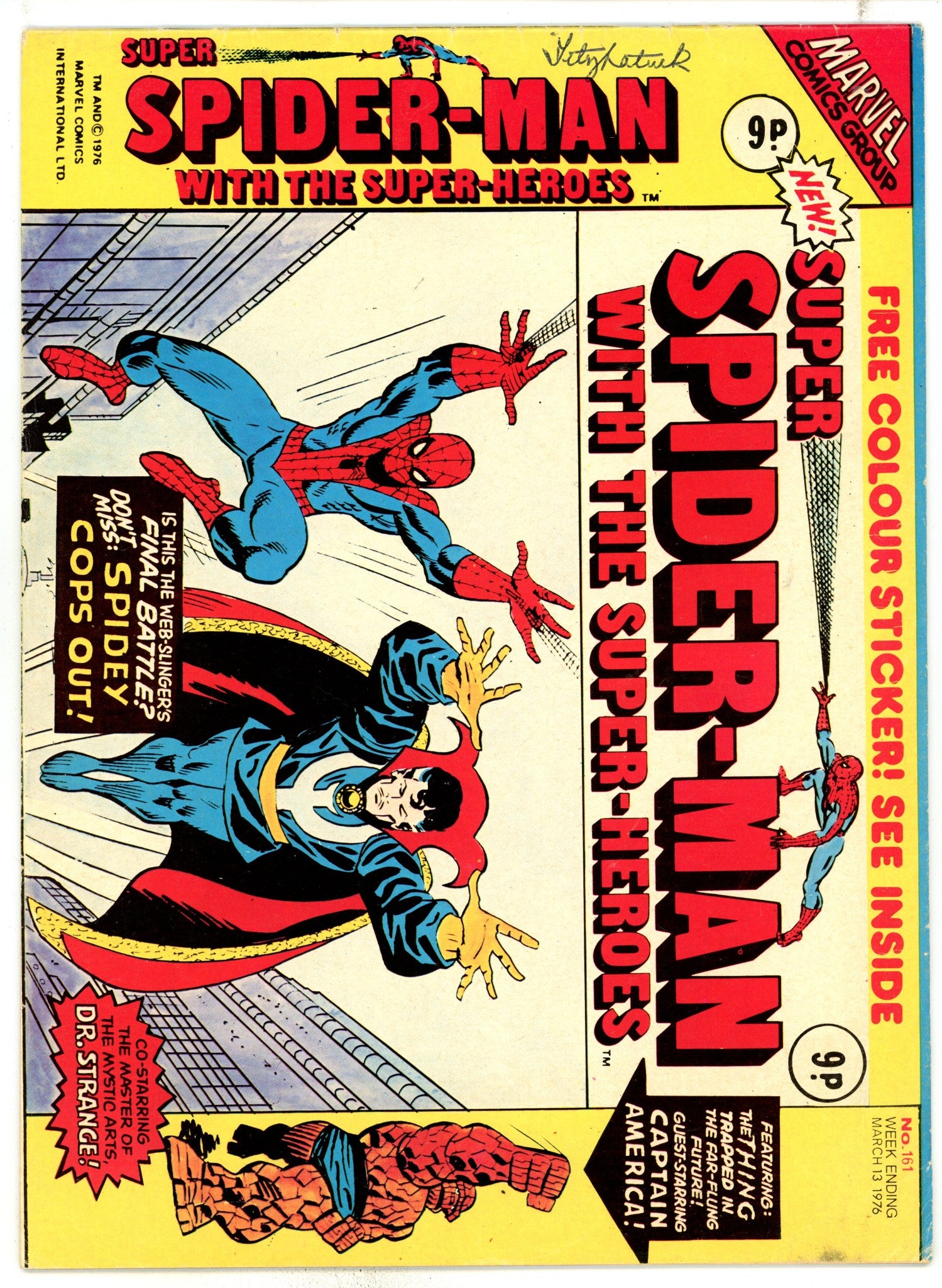 Super Spider-Man 161 VG/FN (5.0) (1976) 