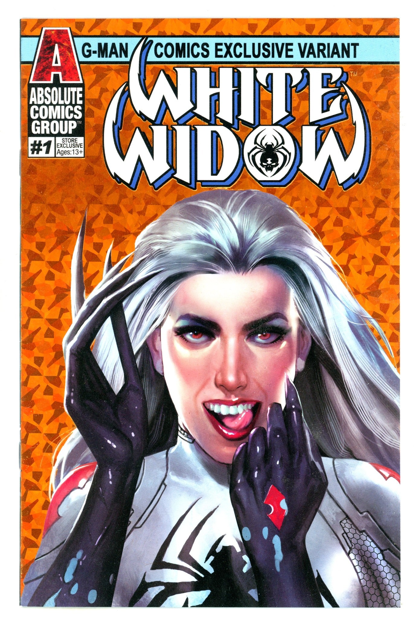 White Widow 1 VF+ (8.5) 2nd Print (2018) Homage Exclusive Variant 