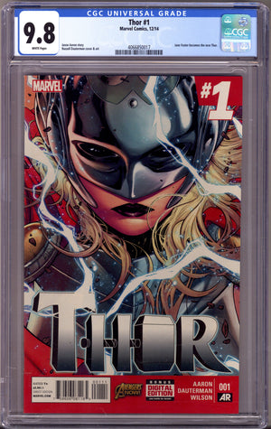 Thor Vol 4 1 CGC 9.8 (NM/M) (2014)