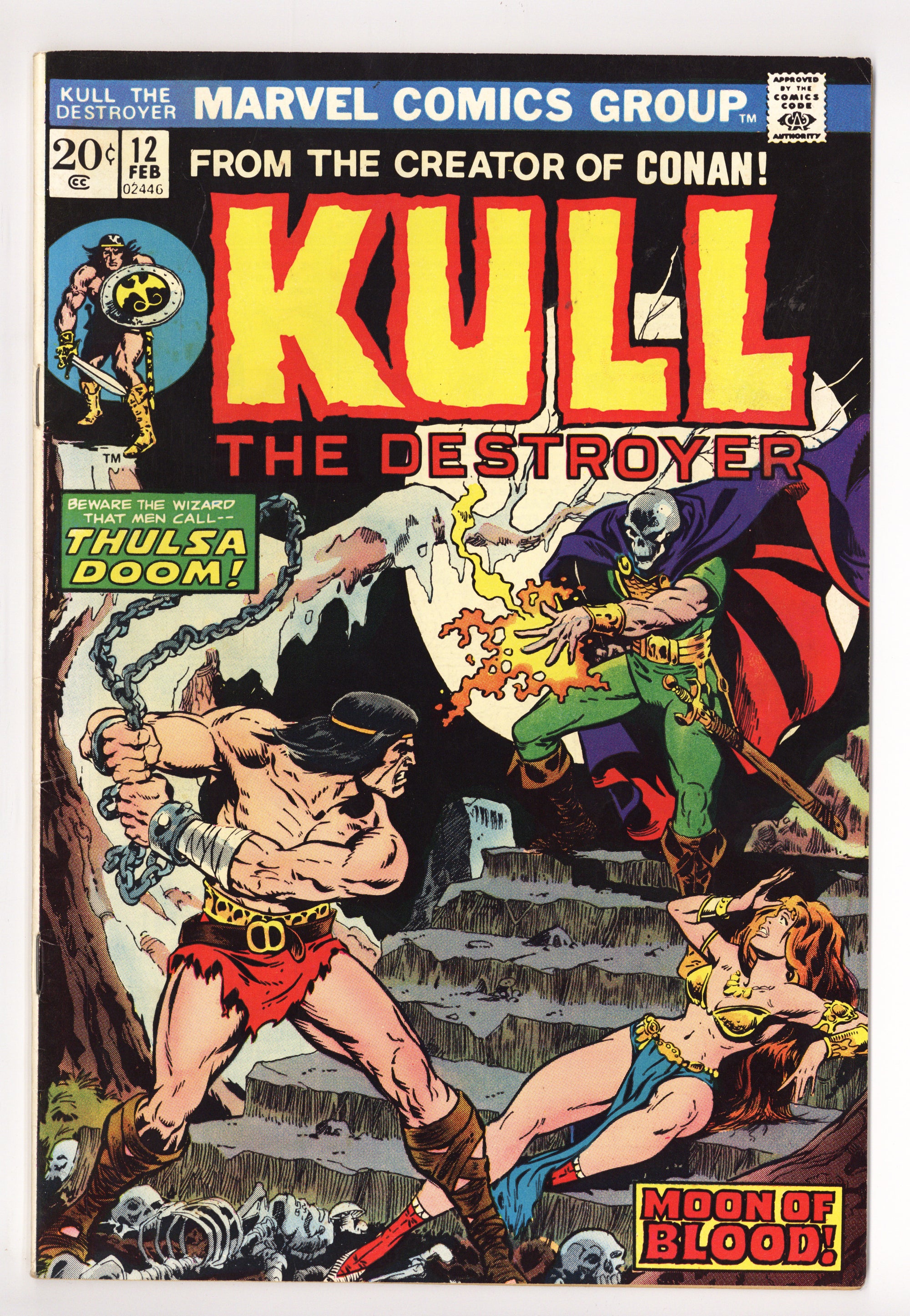 Kull, the Destroyer 12 Mid Grade (1974) 