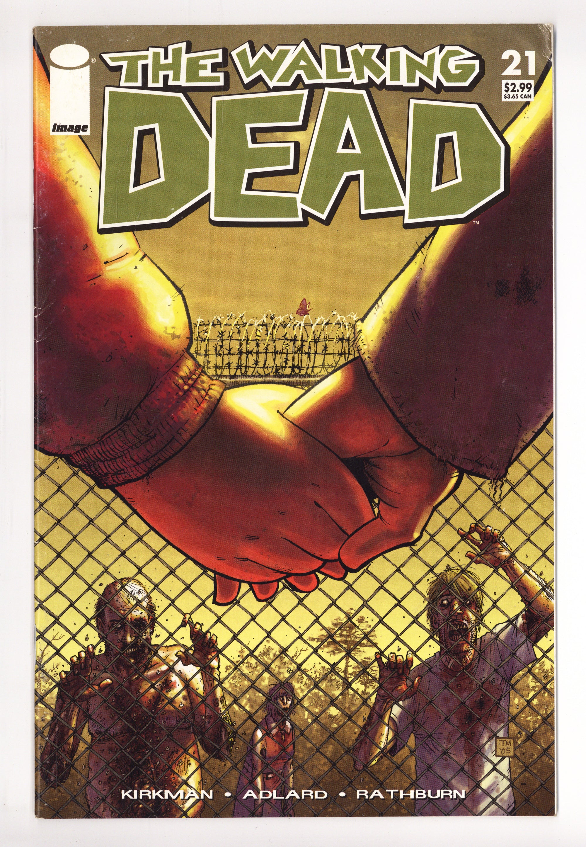 The Walking Dead 21 VG (4.0) (2005) 