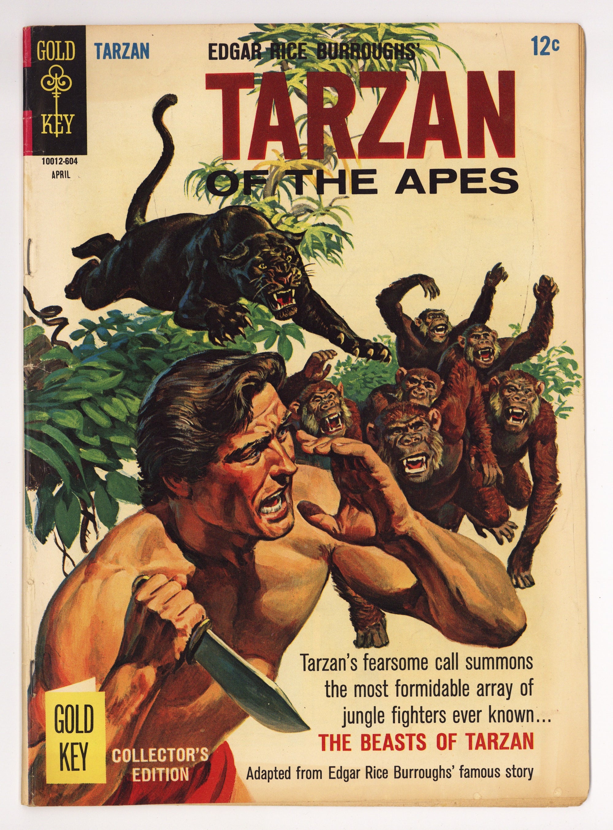 Edgar Rice Burroughs' Tarzan of the Apes 157 Very Low Grade (1966) 