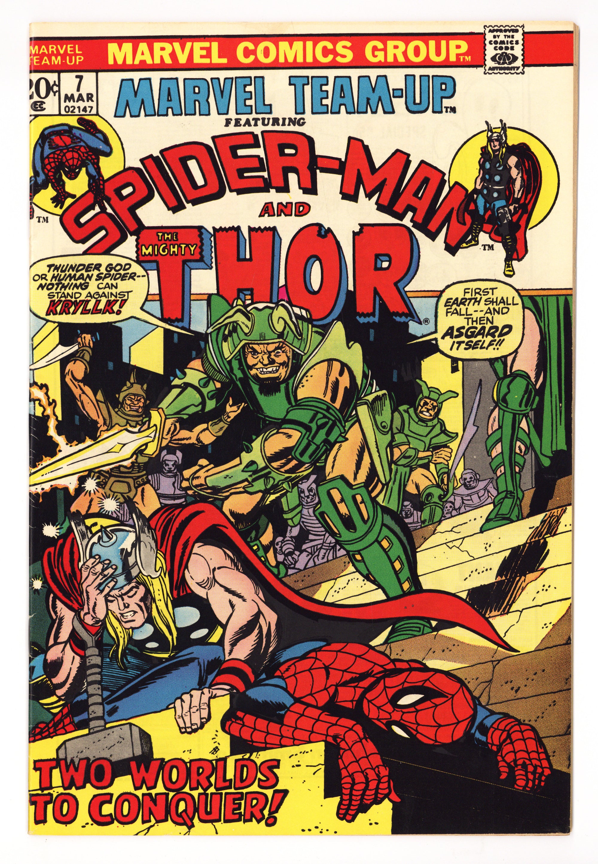 Marvel Team-Up Vol 1 7 VF (8.0) (1973) 