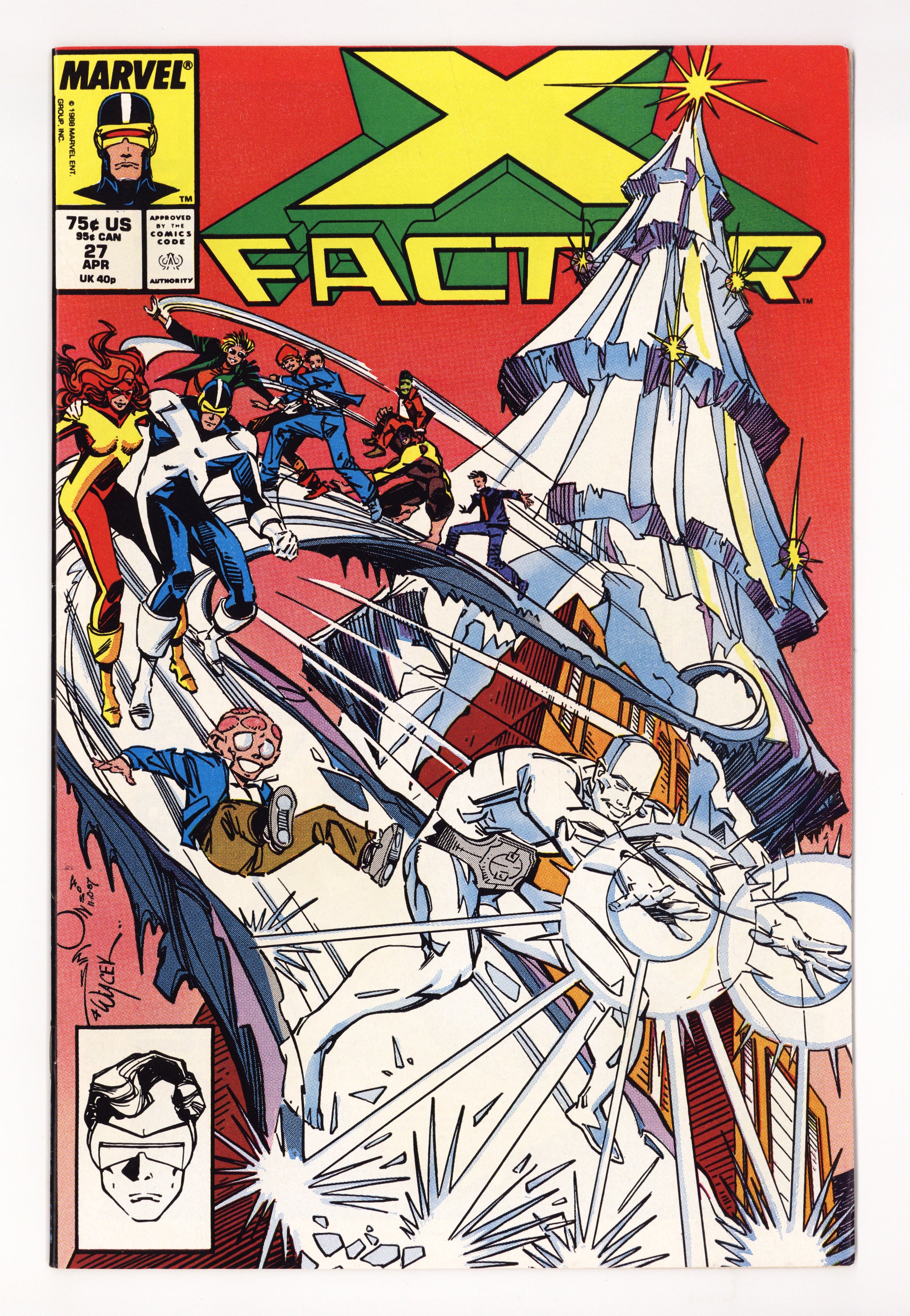 X-Factor Vol 1 27 High Grade (1988) 