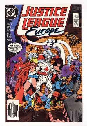 Justice League Europe 3 High Grade (1989)