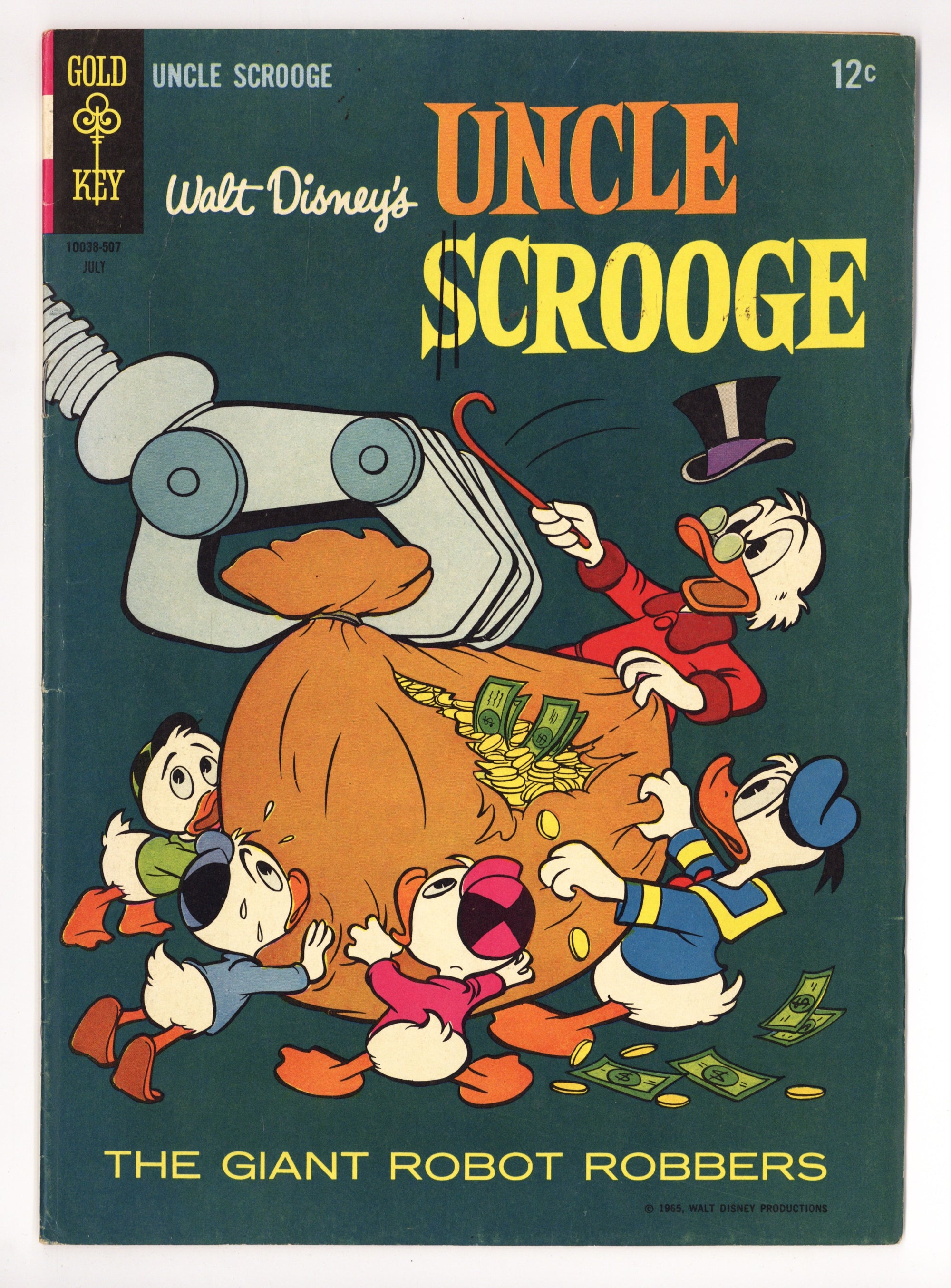Walt Disney Uncle Scrooge 58 FN (6.0) (1965) 