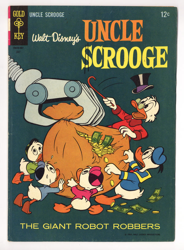 Walt Disney Uncle Scrooge 58 FN (6.0) (1965)