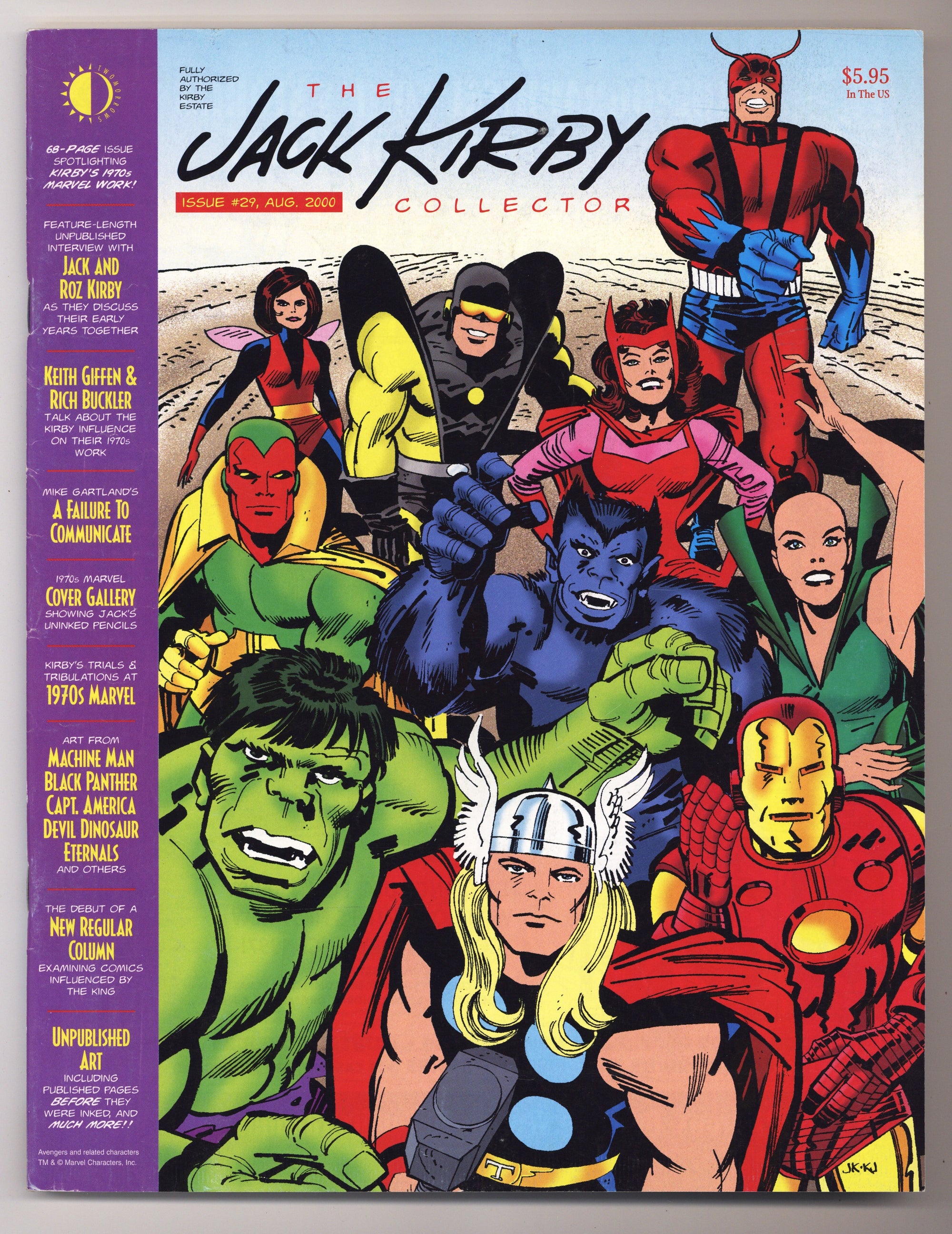 The Jack Kirby Collector 29 Low Grade (2000) 