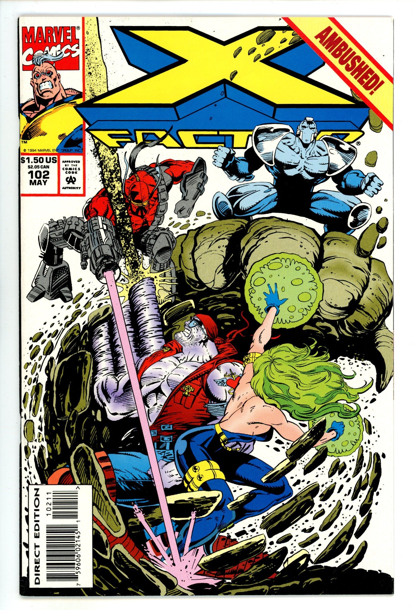 X-Factor Vol 1 102 High Grade (1994) 