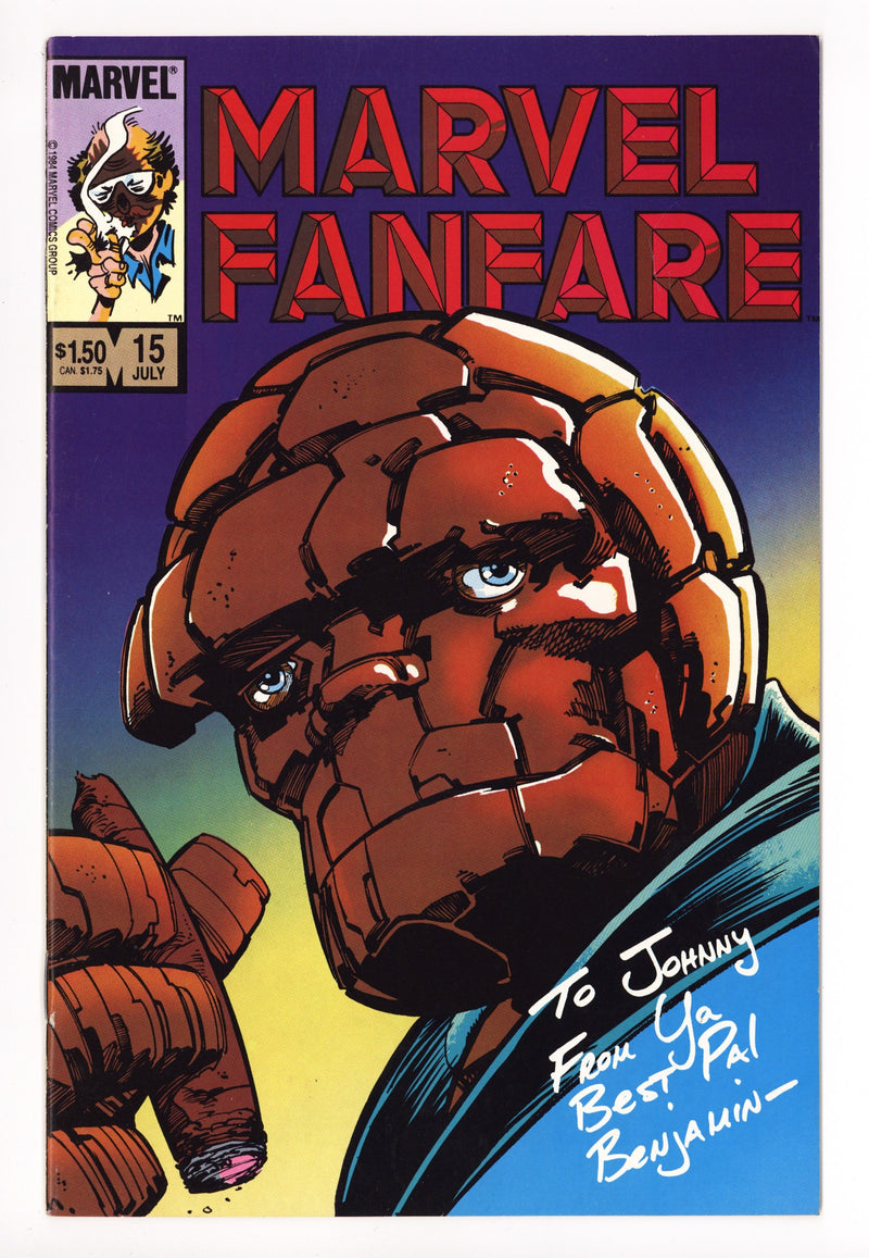Marvel Fanfare 15 High Grade (1984) 