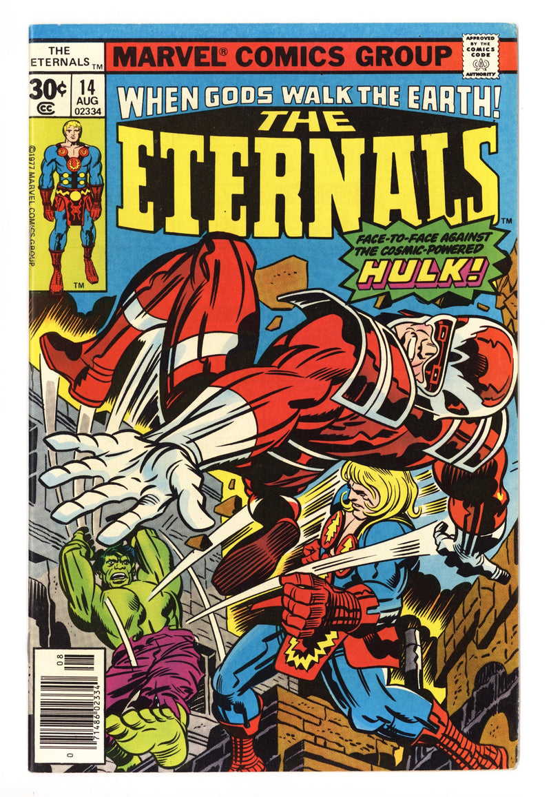 The Eternals Vol 1 14 VF- (7.5) (1977) 