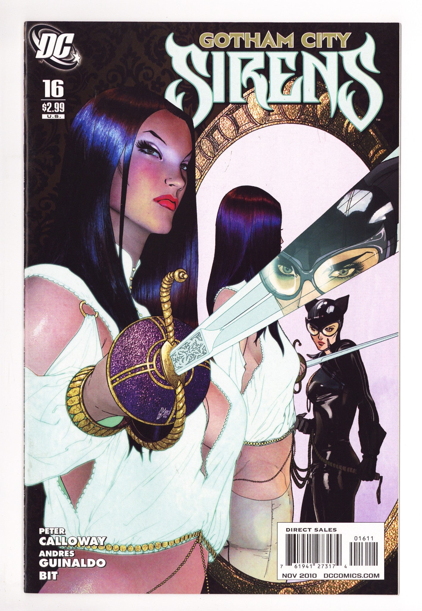 Gotham City Sirens Vol 1 16 Mid Grade (2010) 
