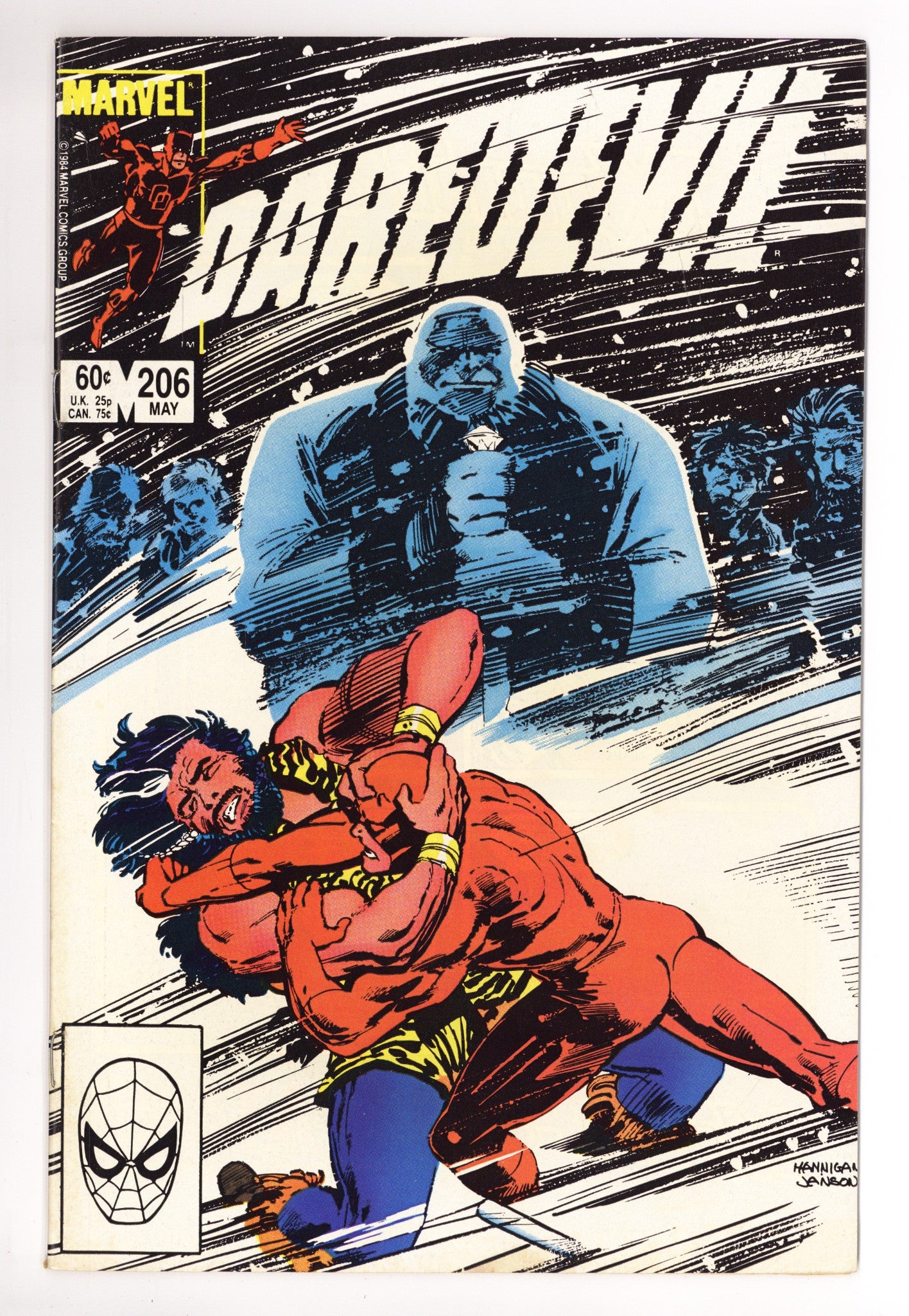 Daredevil Vol 1 206 Mid Grade (1984) 