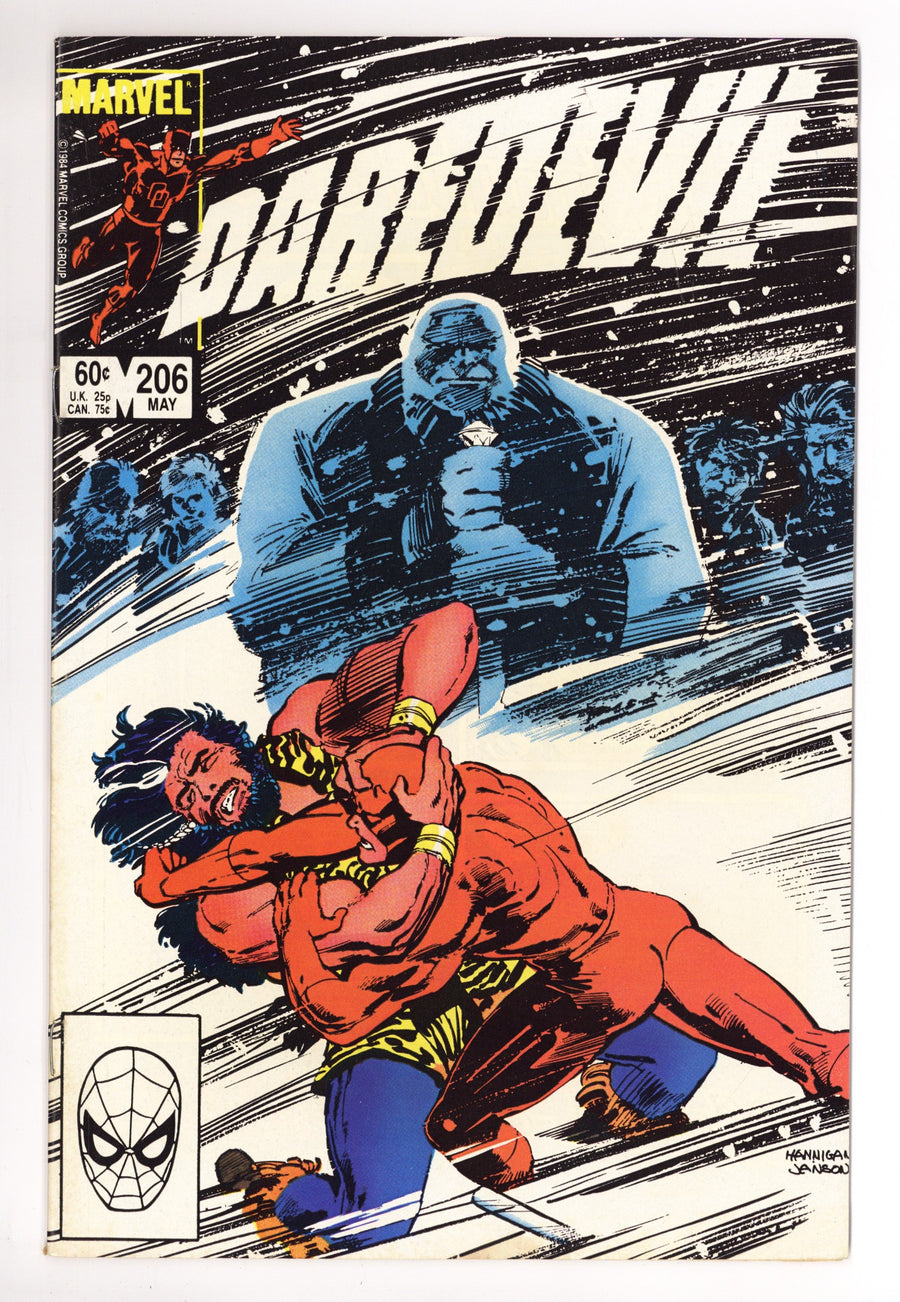 Daredevil Vol 1 206 Mid Grade (1984) 