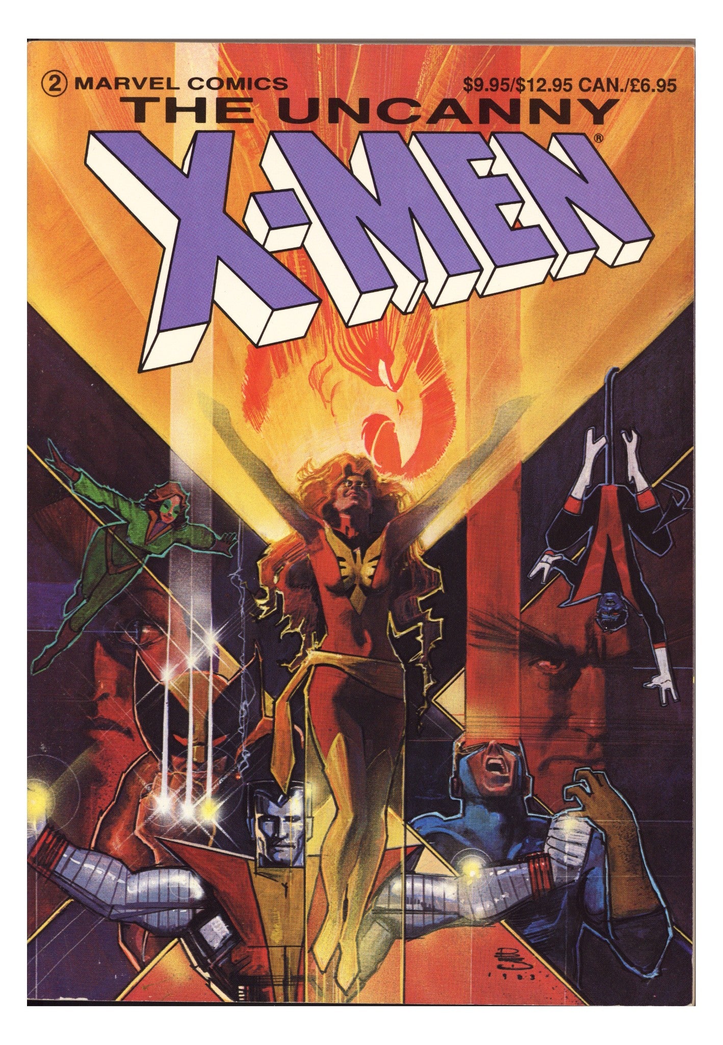 The Dark Phoenix Saga: The Uncanny X-Men TPB [nn] High Grade (1984) 5th Print 